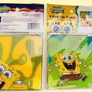 SpongeBob SquarePants Yellow and Green Coasters